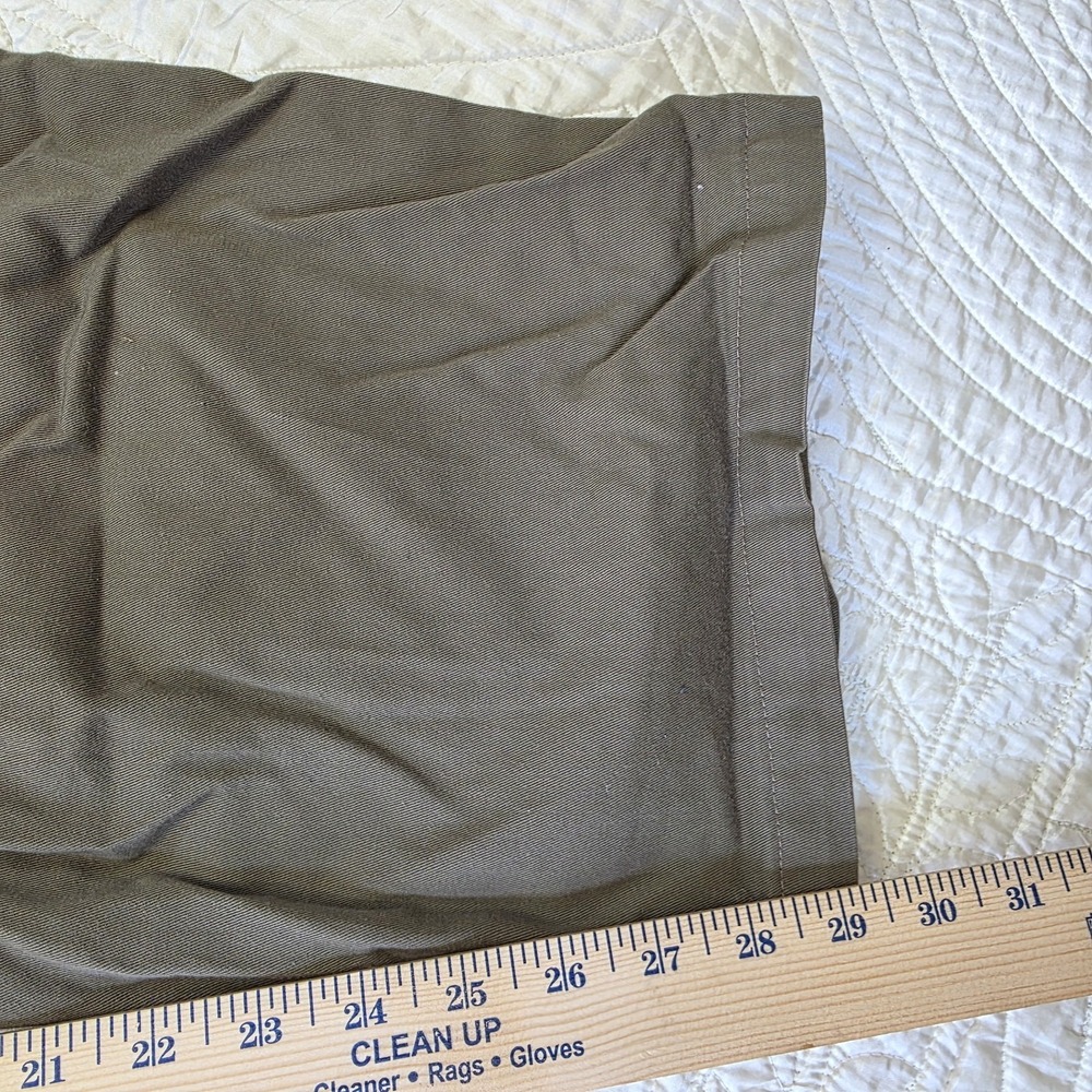 Wrangler Comfort Solutions Series Mens 46x30 Pants Tan Khaki Cotton Blend Casual - Picture 9 of 9